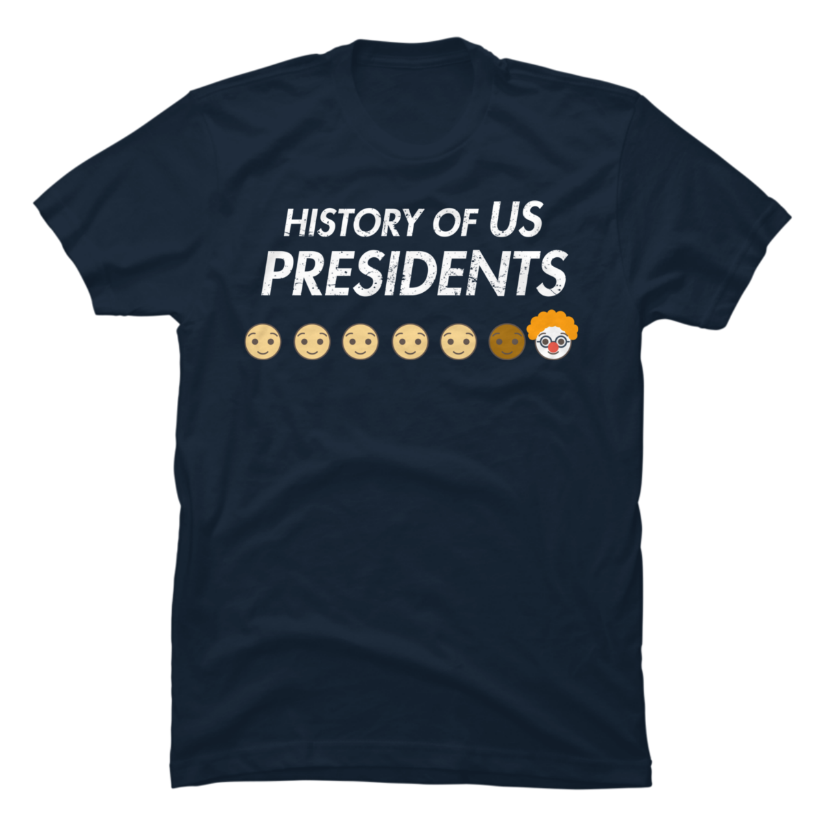 history of presidents t shirt